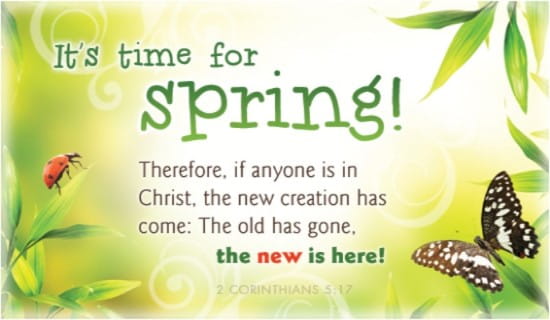 Time for Spring ecard, online card