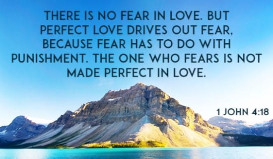 There Is No Fear in Love ecard, online card