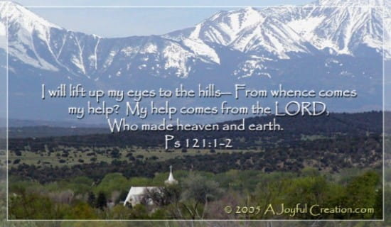 Help From The Lord ecard, online card