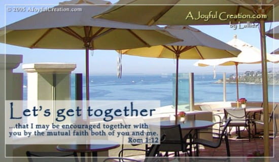 Get Together ecard, online card