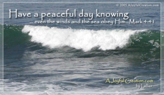 Peaceful Day ecard, online card