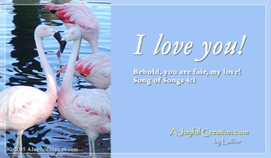I Love You ecard, online card