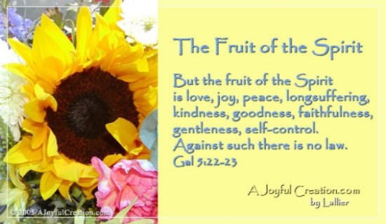 Fruit of the Spirit ecard, online card