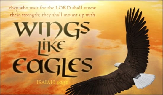 Isaiah 40:31 ecard, online card