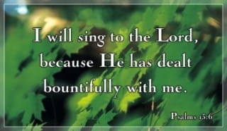 Free Sing To The Lord eCard - eMail Free Personalized Praise Online