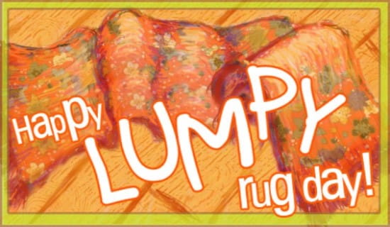 Lumpy Rug Day 5/3 ecard, online card