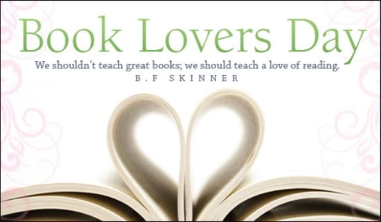 Book Lovers Day  ecard, online card