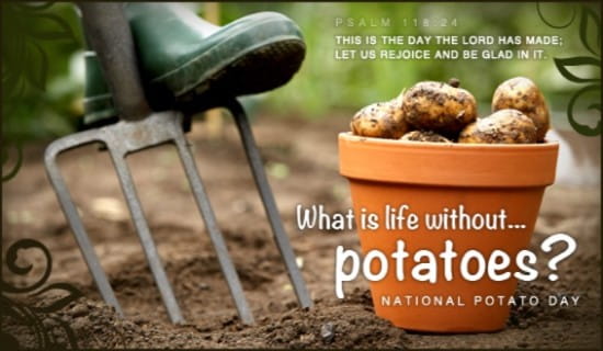 Potato Day (8/19) ecard, online card