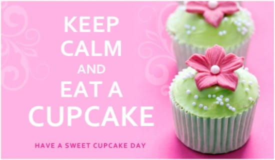 Cupcake Day (8/18) ecard, online card