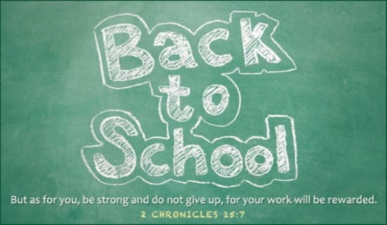 Back to School ecard, online card