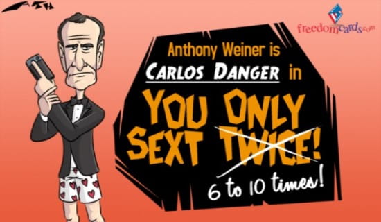 Carlos Danger ecard, online card