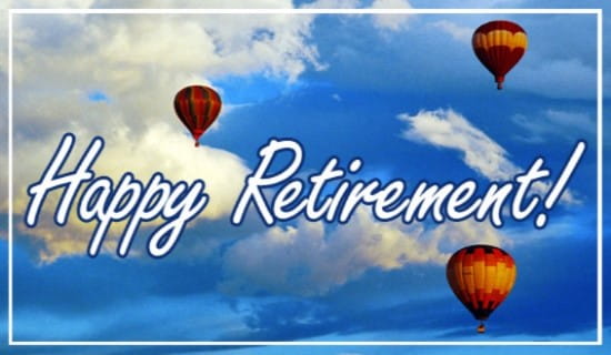 Happy Retirement ecard, online card