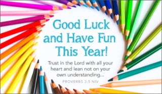 Free Good Luck This Year eCard - eMail Free Personalized 