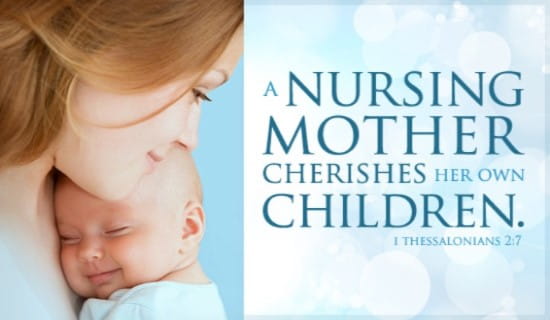 Nursing Mother ecard, online card