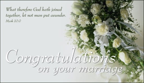 Free Mark10:9 eCard - eMail Free Personalized Wedding ...