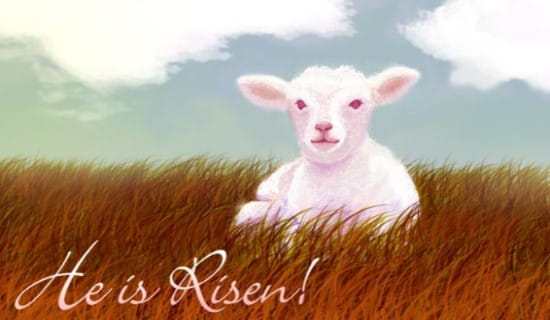 The Lamb of God ecard, online card