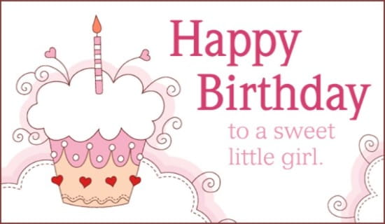 Free Sweet Girl eCard - eMail Free Personalized Birthday ...