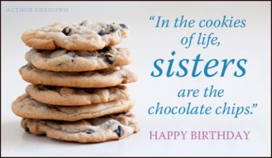 Birthday Cookies ecard, online card