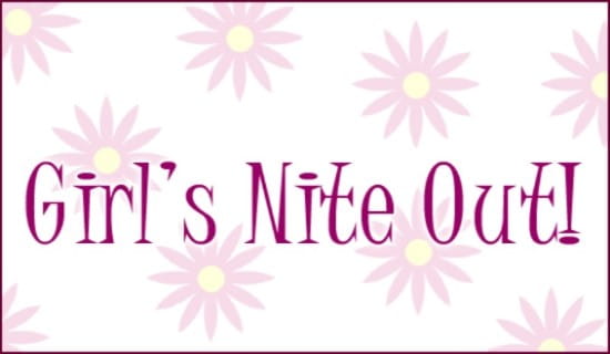 Girl's Nite Out ecard, online card