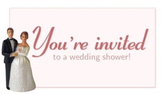 You're Invited To A Wedding Shower ecard, online card