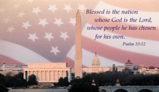 Free Blessed Is The Nation... eCard - eMail Free Personalized Patriotic ...