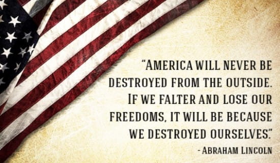 Free America Never Destroyed Ecard - Email Free Personalized Patriotic 