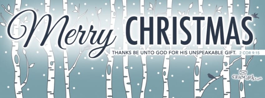 Merry Christmas - 2 Cor 9:15