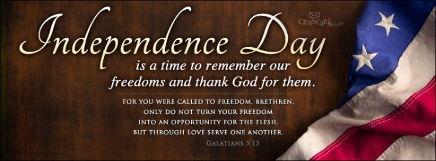 Download Independence Day - Christian Facebook Cover & Banner