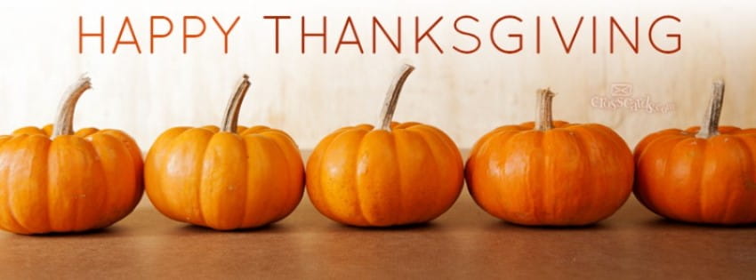 Download Happy Thanksgiving - Christian Facebook Cover & Banner