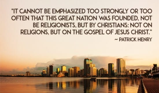 Nation Founded On Gospel of Jesus Christ ecard, online card