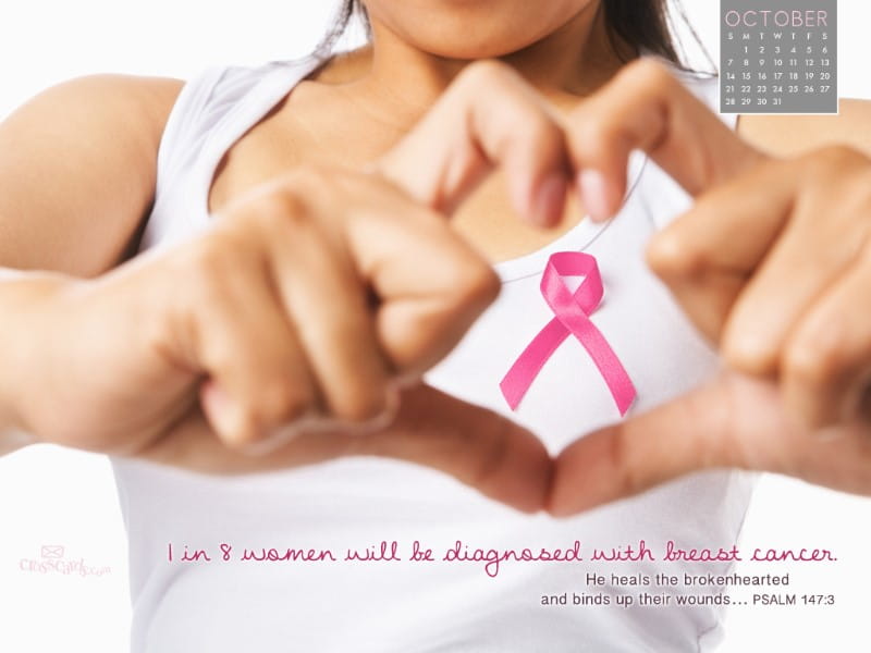 Oct 2012 - Breast Cancer mobile phone wallpaper