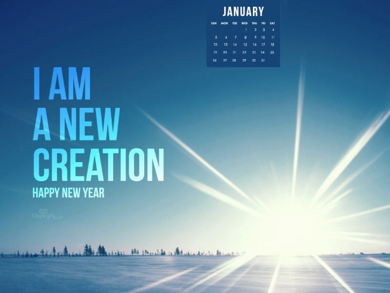 Jan 2014 - New Creation mobile phone wallpaper