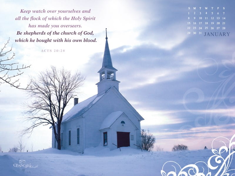 Jan 2012 - Church of God mobile phone wallpaper