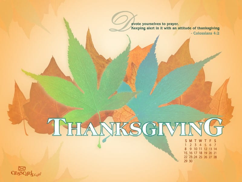 Thanksgiving 2009 mobile phone wallpaper