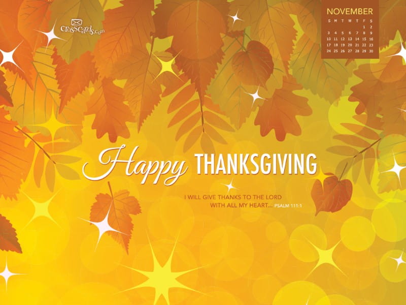 Nov 2013 - Thanksgiving mobile phone wallpaper