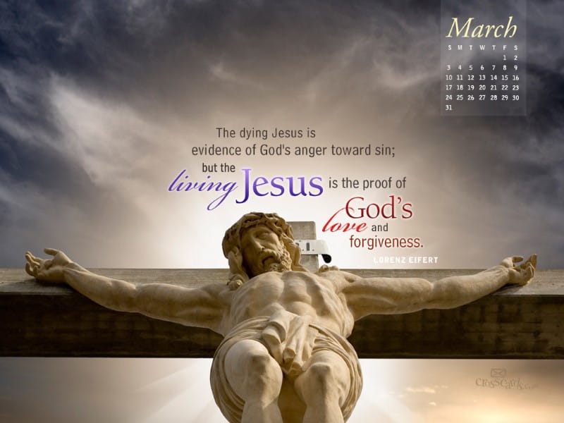 March 2013 - Living Jesus mobile phone wallpaper