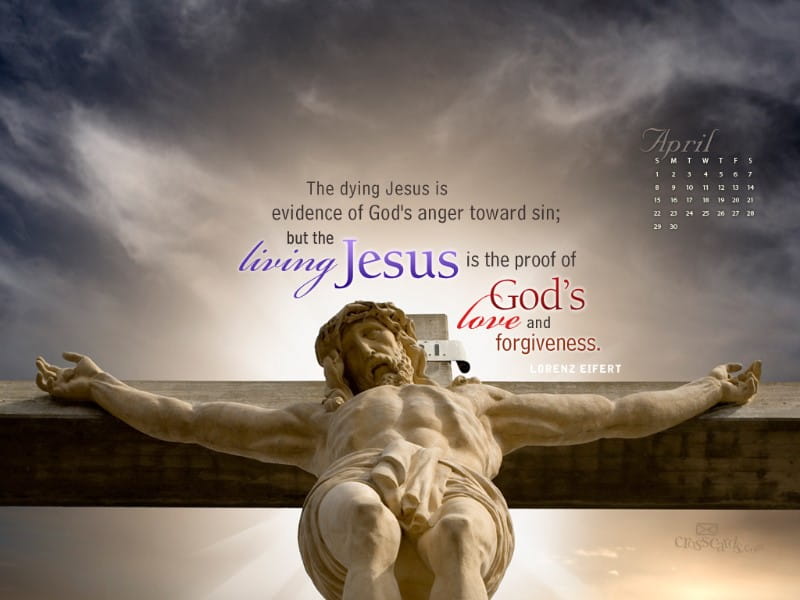 April 2012 - Living Jesus mobile phone wallpaper