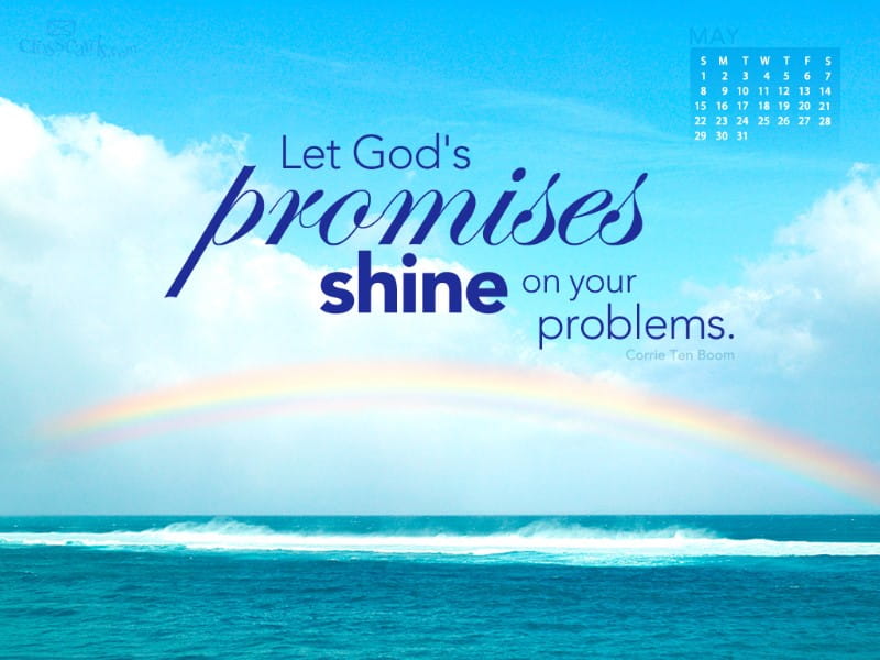 May 2011 - God's Promises mobile phone wallpaper