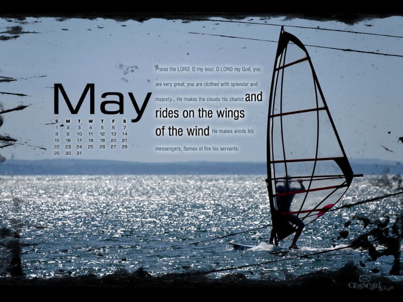 May 2011 - Wings of Wind mobile phone wallpaper
