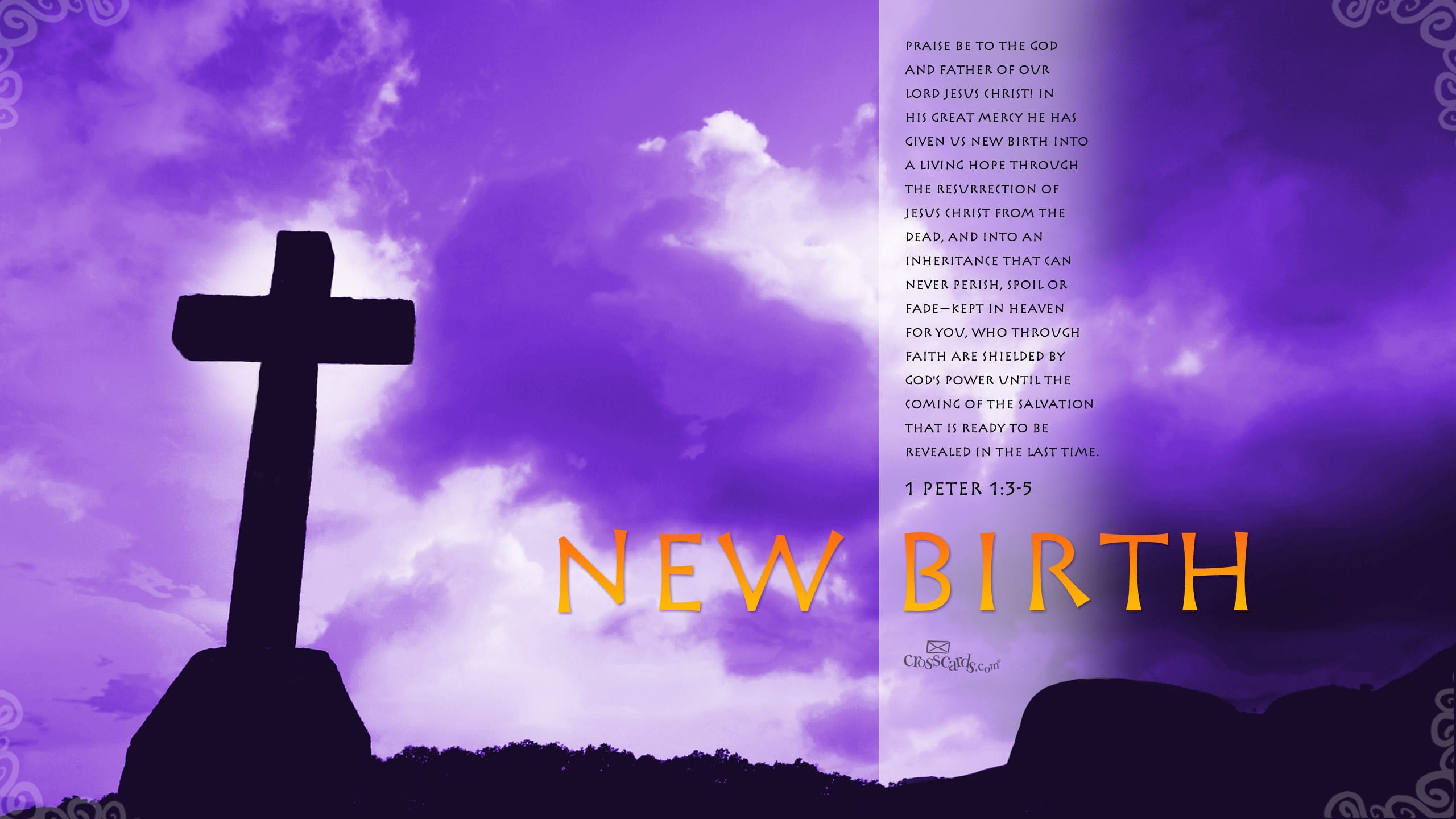 the birth of jesus christ wallpaper