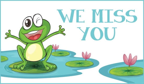 Free We Miss You ECard EMail Free Personalized Miss You Cards Online
