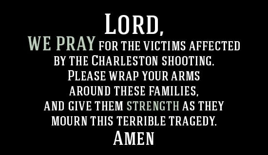 Pray for Charleston ecard, online card
