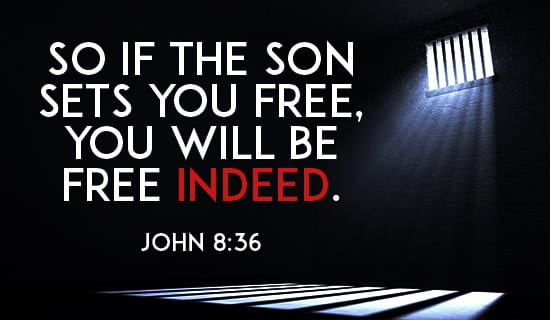 John 8:36 ecard, online card