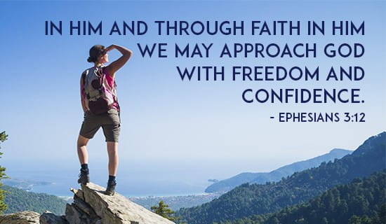 Ephesians 3:12 ecard, online card