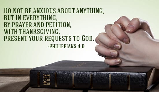 Philippians 4:6 ecard, online card