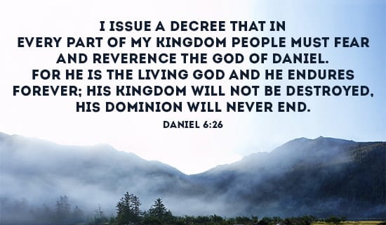 Daniel 6:26 ecard, online card