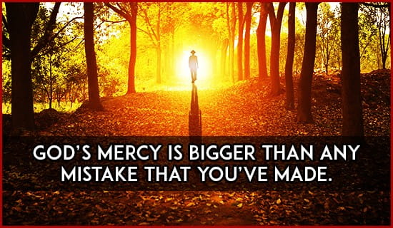 God's mercy is bigger than anything ecard, online card