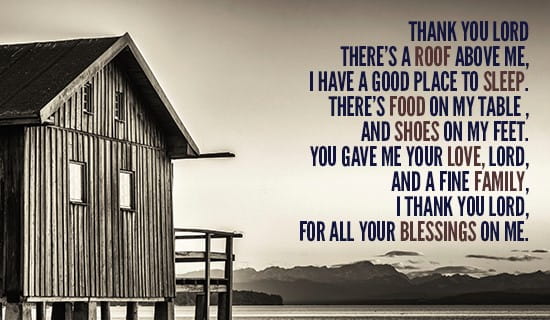 Thank you God for Everything! ecard, online card