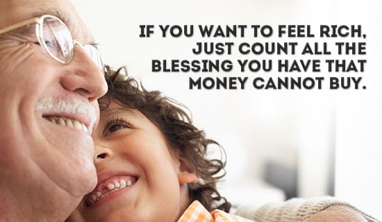 Count your blessings! ecard, online card