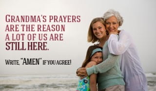 Grandma's Prayers eCard - Free Facebook eCards Greeting Cards Online